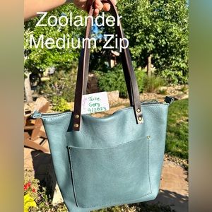 Portland Leather Goods PLG 🦄 ZOOLANDER Medium zip tote, brand new, never used
